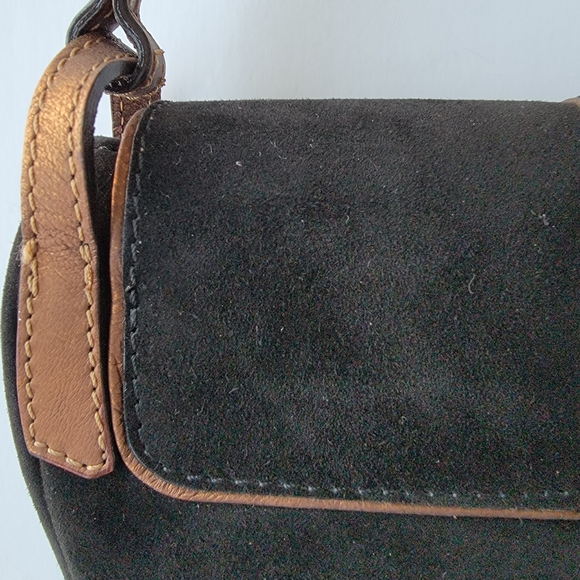 Couture Donald J Pliner Suede Leather Handbag Made in the Mountains of Italy - Picture 8 of 16